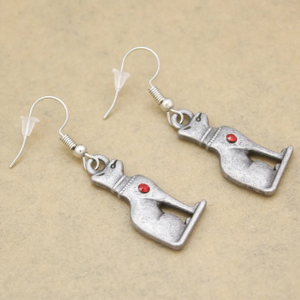 Винтажные посеребренные этнические египетская Клеопатра старинный Баст кошка