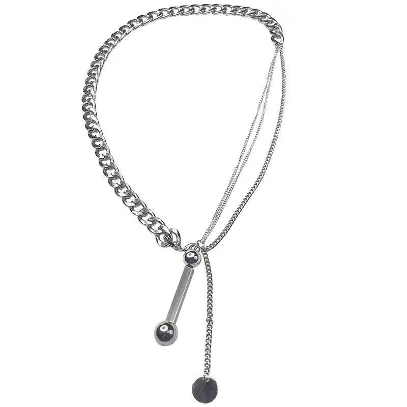 

POTCET Necklace Geometric Irregularity Travel Anniversary