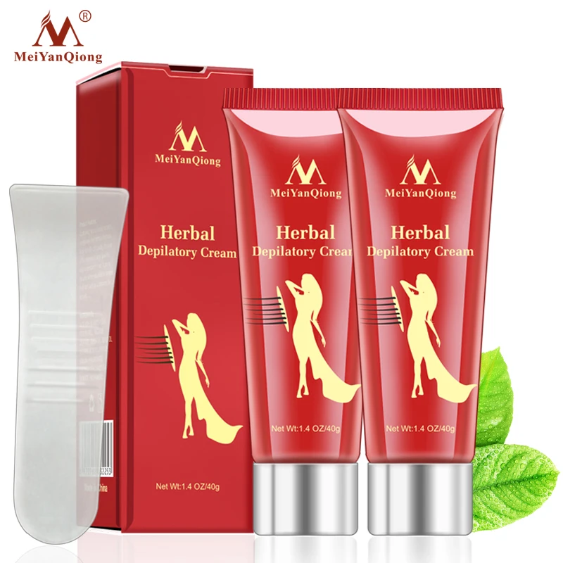2 шт./лот травяной крем для удаления волос депиляционный безболезненный в