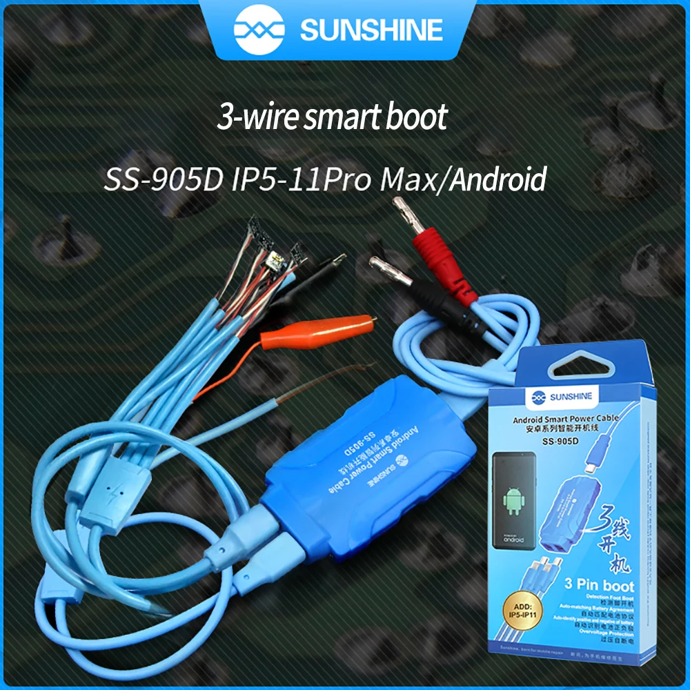 SUNSHINE SS 905D Android умная линия загрузки IPHONE обнаружения питания Автоматическое