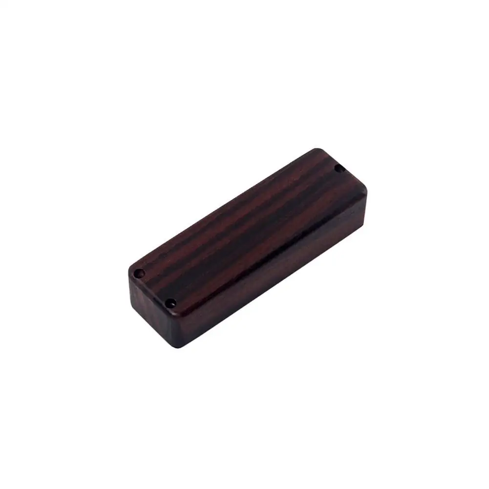 

Rose Wood Bass Guitar Soapbar Pickup Cover Instrument Accessories