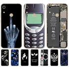 Чехол-накладка для Huawei Honor 8A prime, силикон, ТПУ, JAT-LX1, мобильный телефон
