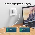 Ugreen PD 60W USB C to USB Type-C Cable QC4.0 3.0 Fast Charge Data Cable for Macbook Samsung S9 Plus USB C Cable for Huawei P30