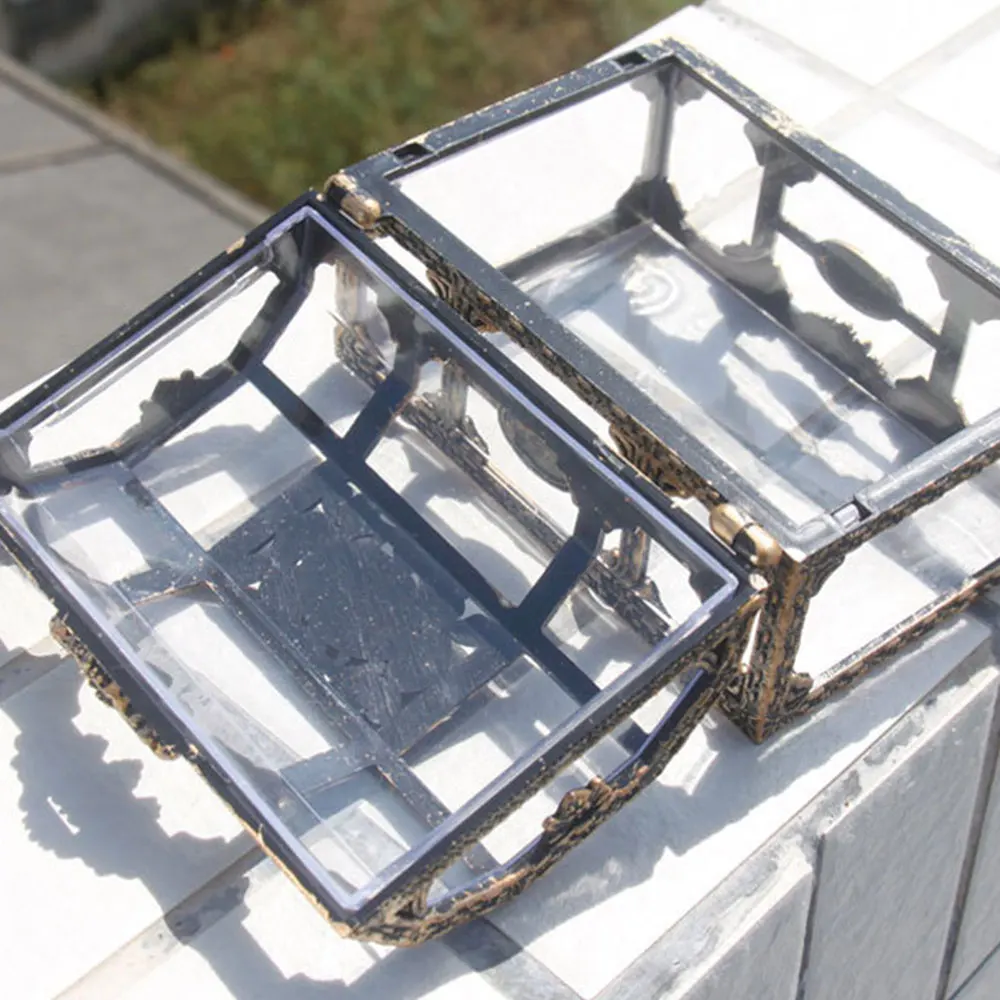 Прозрачный ящик для хранения монет ювелирных изделий сундук с сокровищами