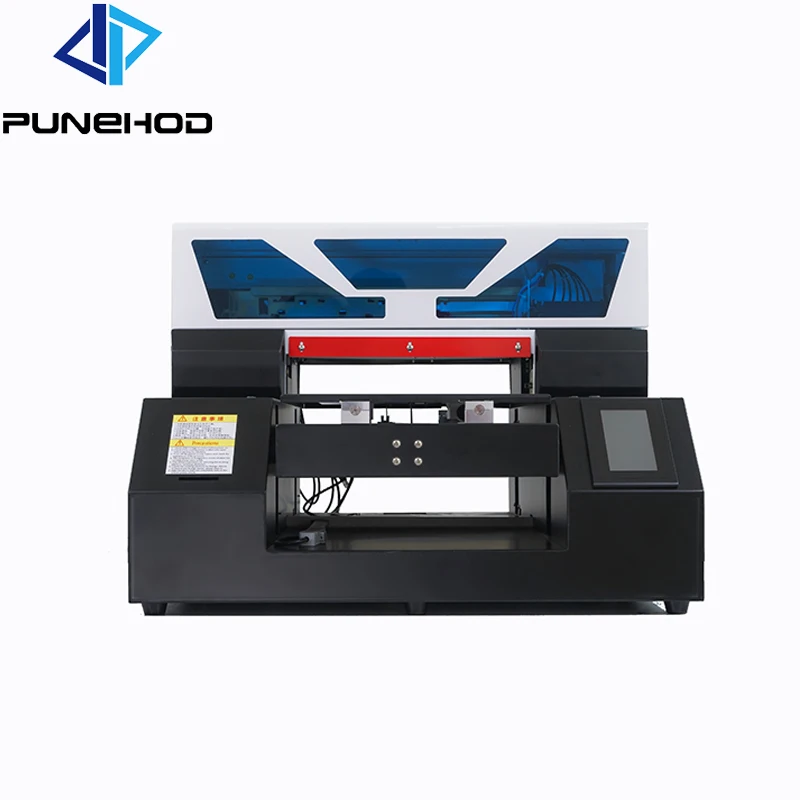 УФ планшетный принтер Punehod размер A3 головка EPSON 1390 для футболки чехла телефона