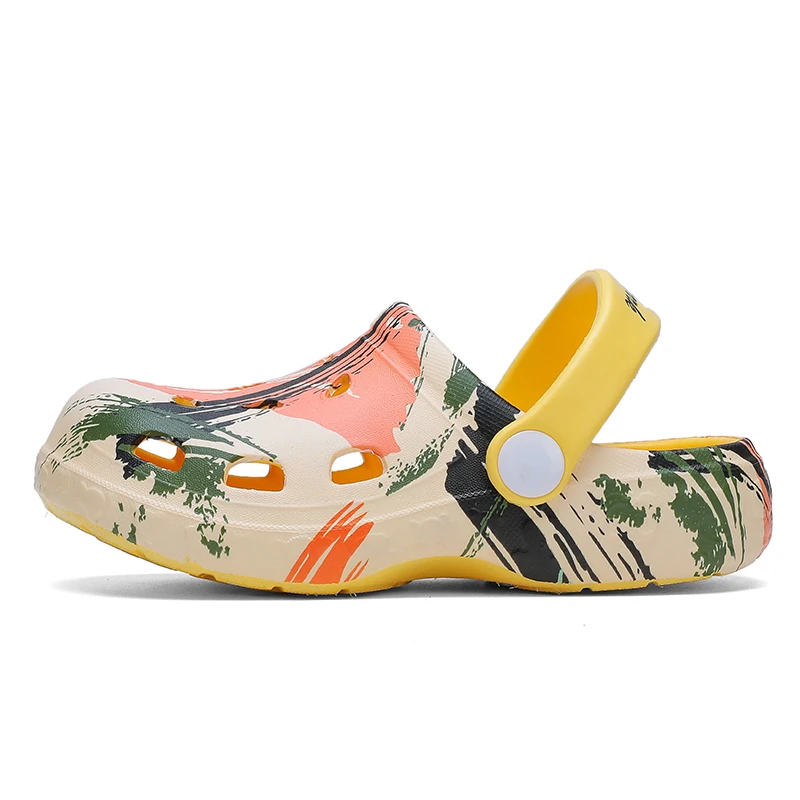 Новая модная детская одежда Обувь для сада Мальчиков и пляжные туфли девочек из