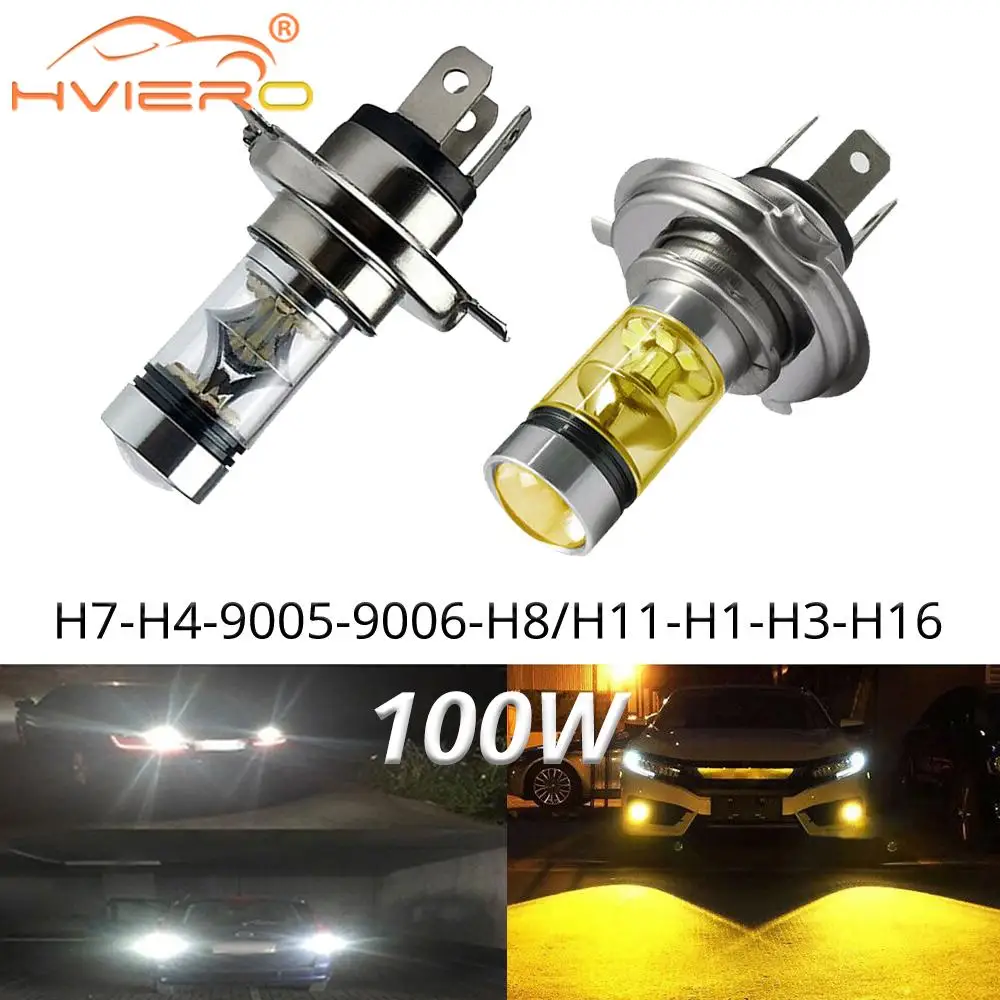 2x1156 1157 H4 H7 H8 HB4 H16 100 Вт 20SMD автомобильный Стоп светодиодный сигнал поворота
