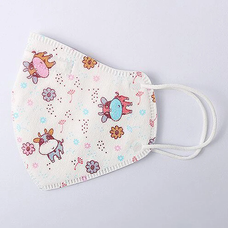 

Children Cartoon Car Print Face Shield Masks Dust Mouth Masks Windproof Against Pollution Breathable Mask Cover