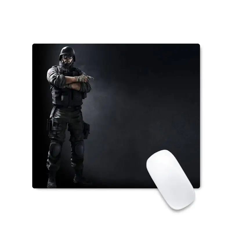 

Tom Clancy's Rainbow Six Siege Customized MousePads Computer Laptop Anime Mouse Mat Game Office Work Mouse Mat pad mousepad