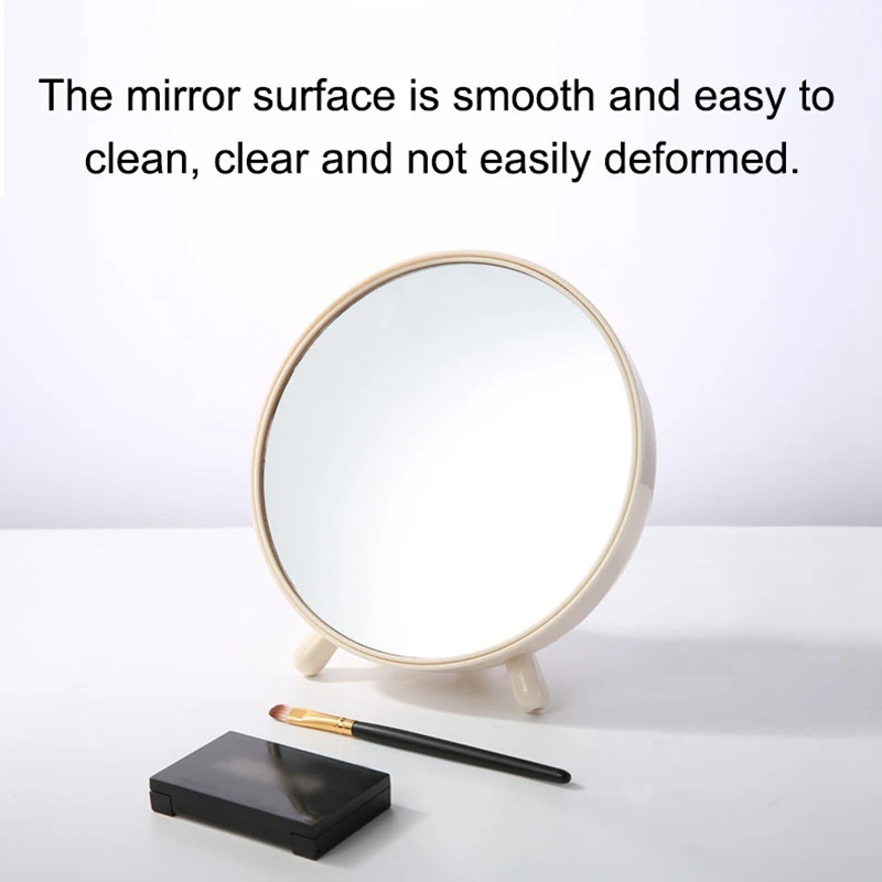 Настольная коробка для хранения спальни зеркало макияжа косметическое маникюра