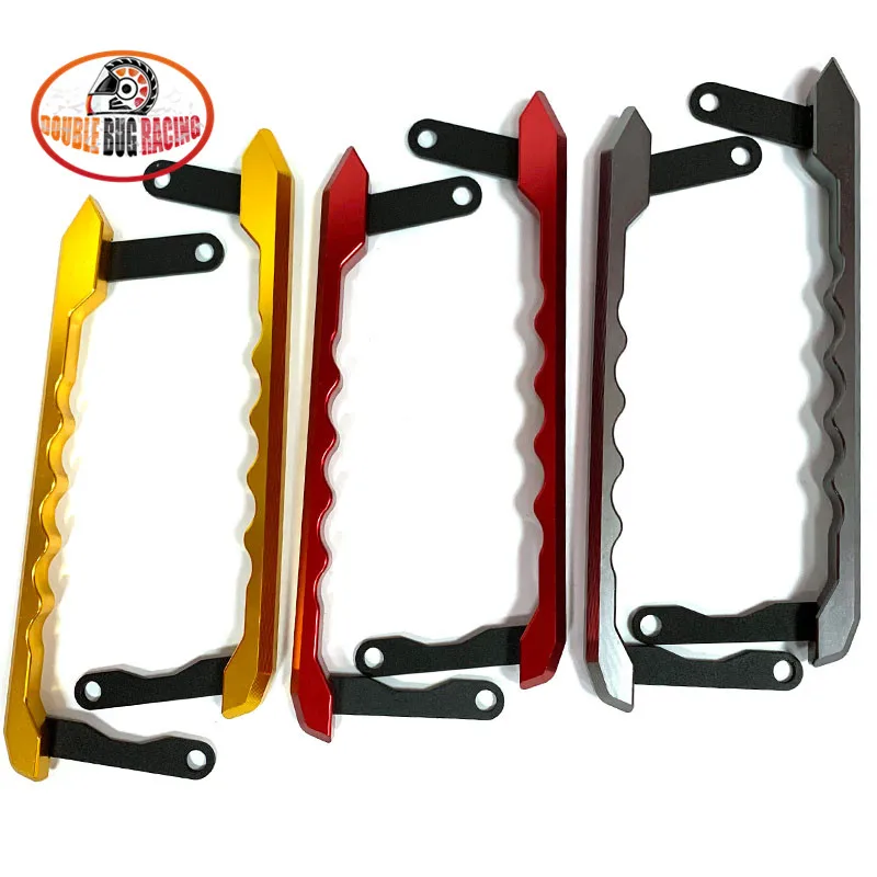 Мотоцикл с ЧПУ Алюминиевый задний поручень сиденья пассажирский рельс ручка