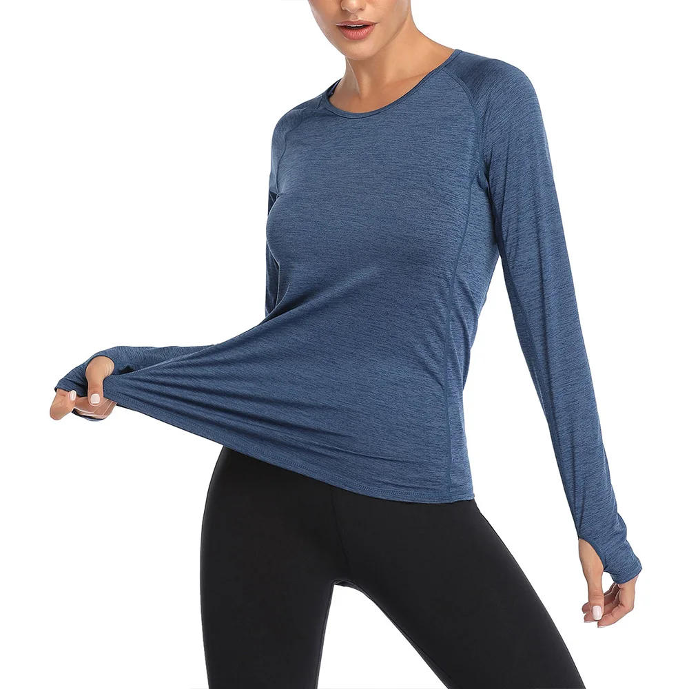 VUTRU Long Sleeve Yoga Shirts Sport Top Fitness Yoga Top Gym Top Sports Wear for Women Gym Femme Jersey Mujer Running T Shirt