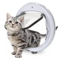 2021 round transparent domestic cat the direction of entry exit door suitable for puppy and kitten pet supplies accessories