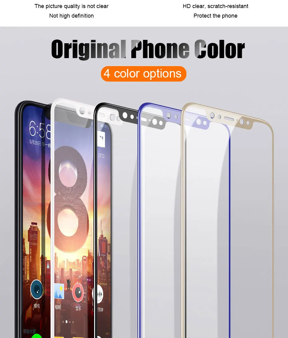 500D закаленное стекло для Xiaomi mi 9 mi 8 SE Lite Защитная пленка для Xiaomi mi CC9E 9T Pro A1 A3 A2 Lite