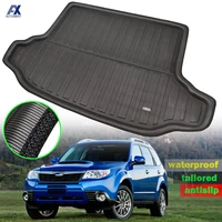 for subaru forester sh 2008 2013 tailored caogo liner boot tray rear trunk floor mat carpet waterproof 2009 2010 2011 2012