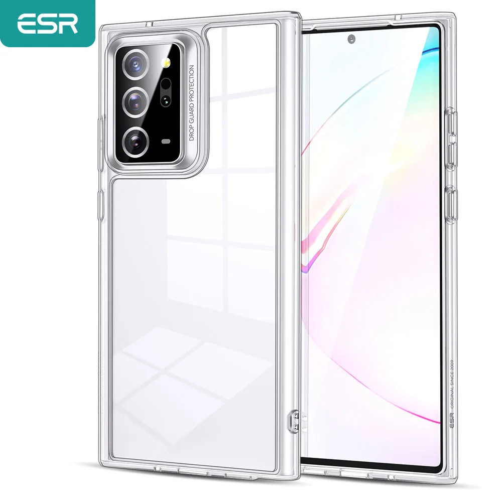 Прозрачный чехол для Samsung Galaxy Note 20 Ultra S20 Plus легкий классический накладка