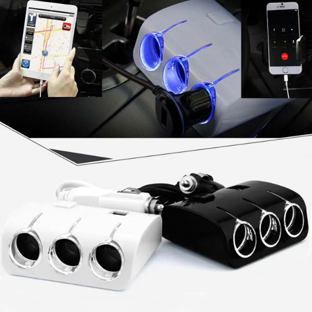 Автомобильное зарядное устройство с двумя USB портами 12 В/24 В|Зарядные устройства