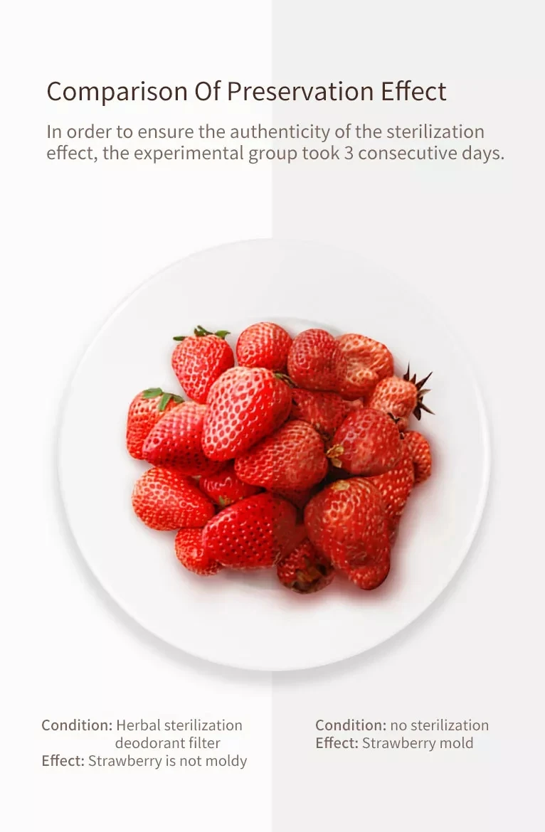 Xiaomi Mijia VIOMI Herbaceous холодильник фильтр для очистки воздуха для овощей фруктовая еда свежая защита для дома