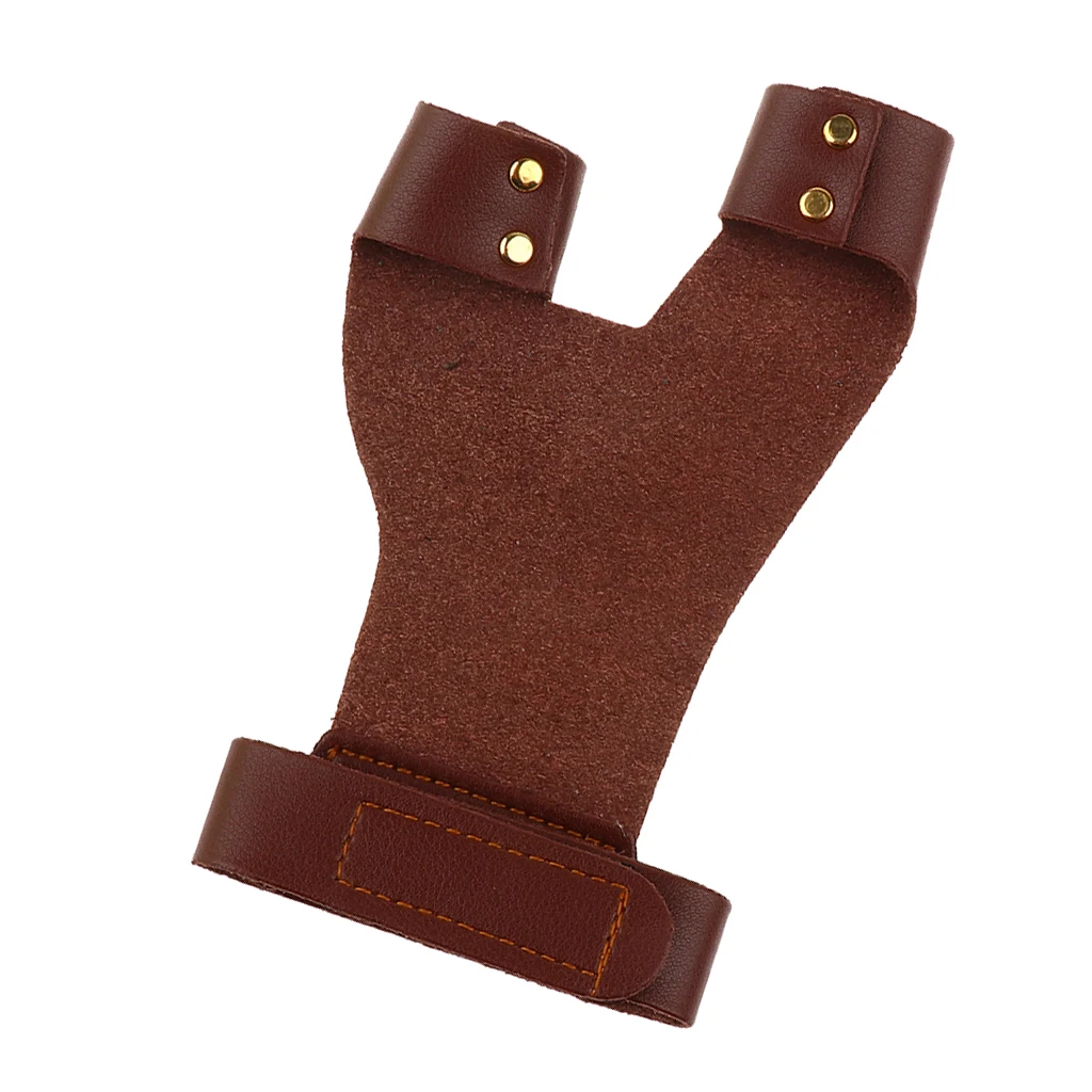 Longbow лук рука 2 пальца перчатки протектор стрельба из лука защита на охоте