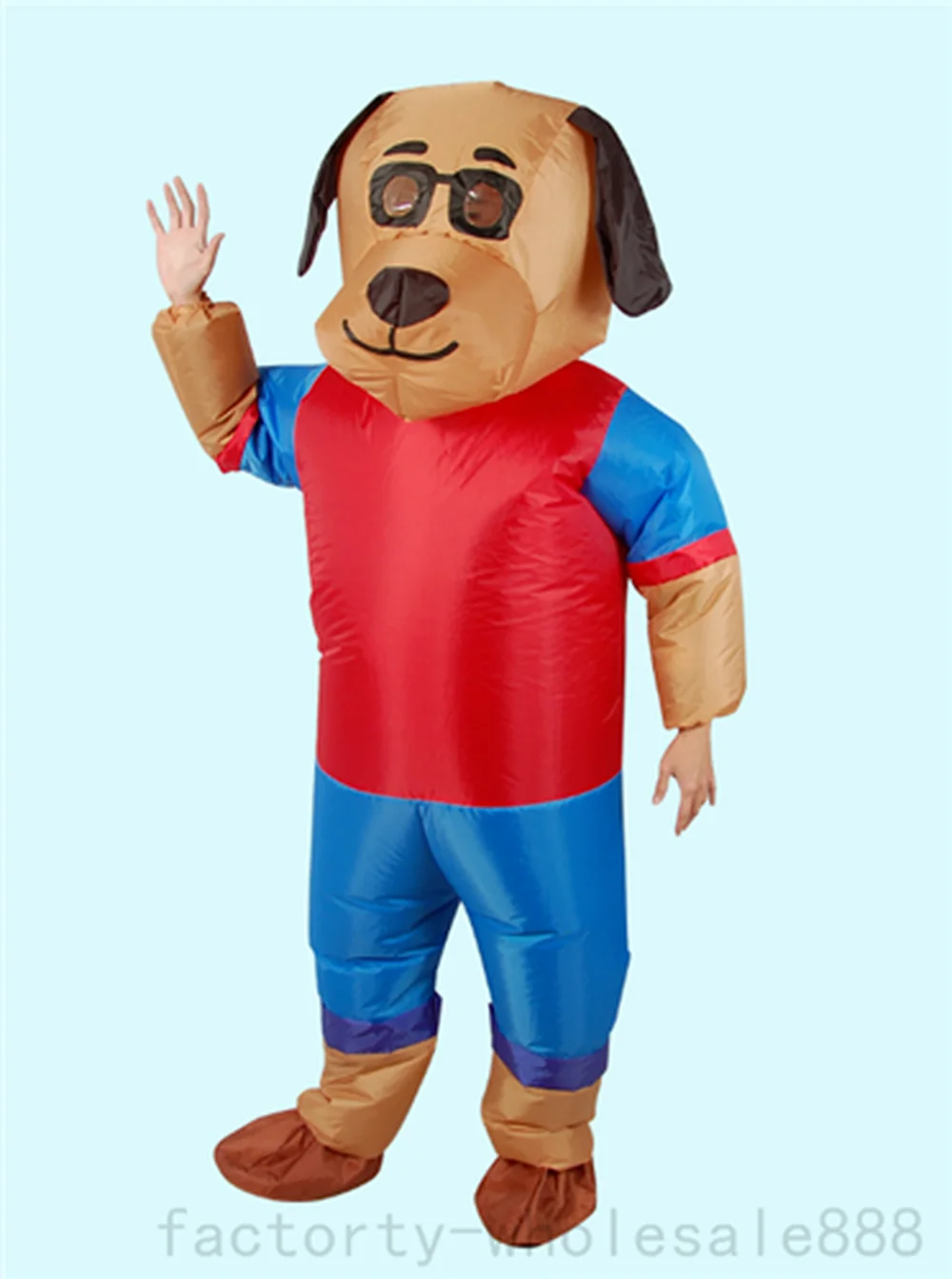 New Halloween Inflatable Dog Mascot Costume Suits Cosplay Party Dress Outfits Clothing Advertising Carnival Christmas Adults |