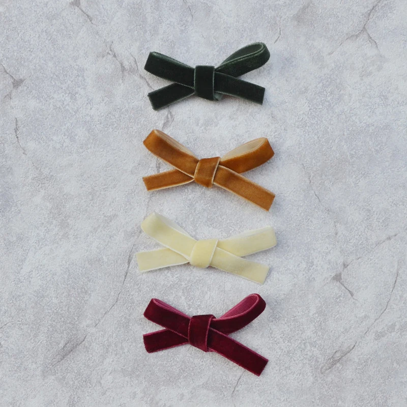 2019 г. Осень-зима шерсть бархатные заколки для волос