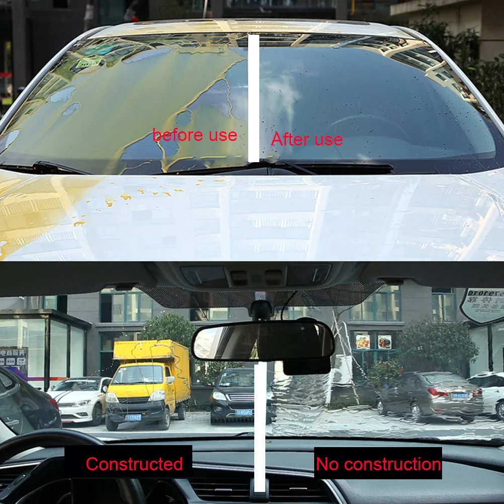 

100 мл стекло Нержавеющее гидрофобное Покрытие Аксессуары лобовое стекло портативное зеркало заднего вида против дождя Стайлинг автомобиль...