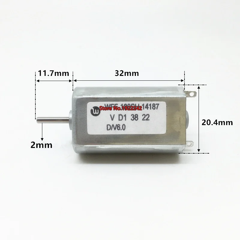 Новый FF-180SH DC6V 7 5 V 5400 об/мин 180 DC двигатель металлическая щетка микро ~ |