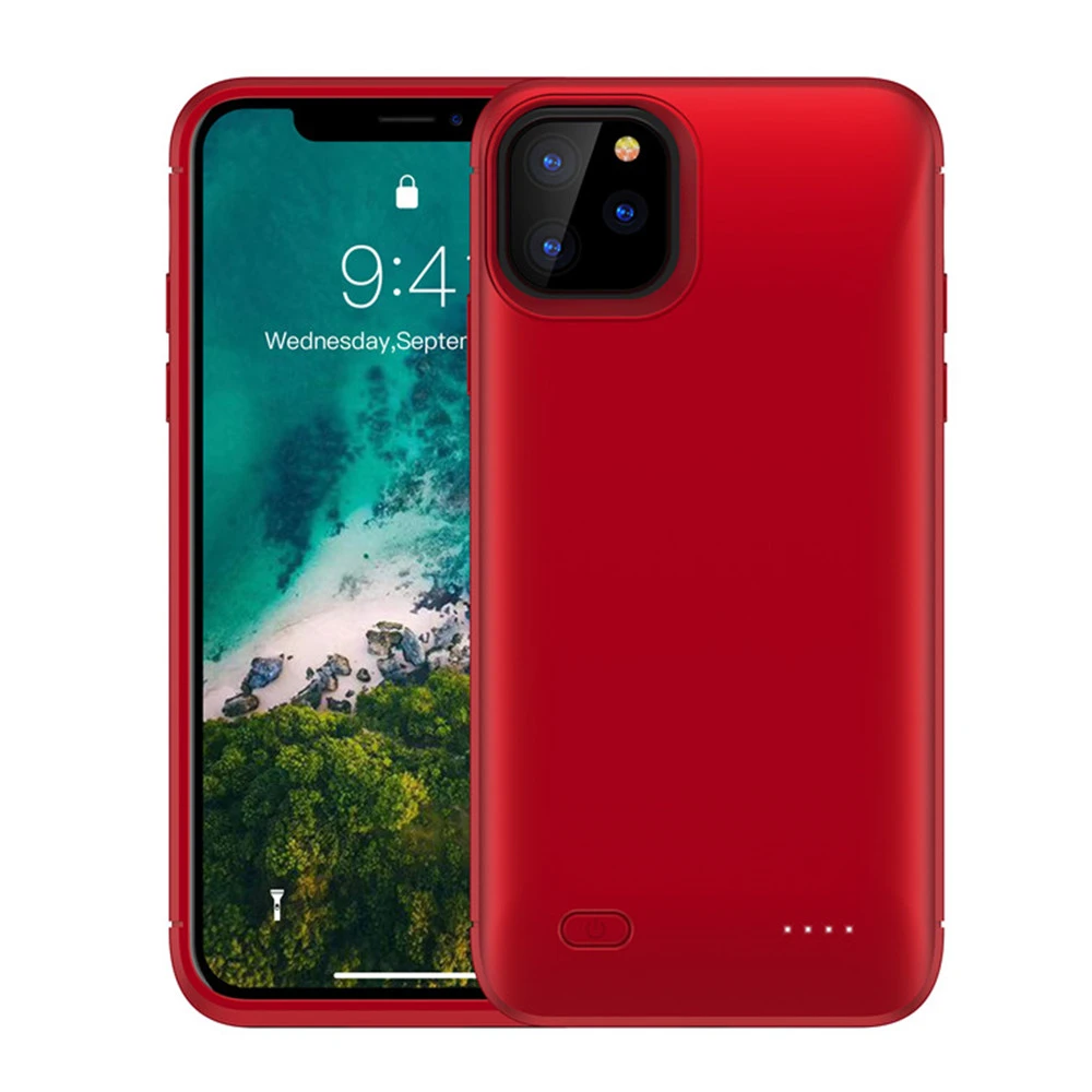 Чехол с внешним аккумулятором для iPhone 11 Pro Max противоударный чехол Pro|Чехлы