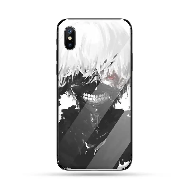 

Tokyo Ghoul japan anime Phone Case Tempered glass For iphone 6 6S 7 8 plus X XS XR 11 12 PRO MAX Mini