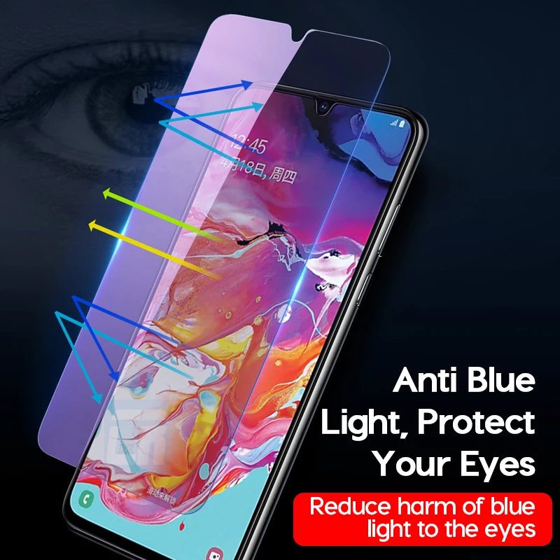 2 шт HD полное закаленное стекло для Samsung Galaxy A90 A80 A70 A60 A50 A40 A30 A20 M40 M30 M20