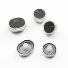 104 клавиш в стиле ретро, круглые клавиши, двойной выстрел, сделай сам, стилизованные стильные клавиши в стиле стимпанк, стиле стимпанк для машинки для письма с подсветкой