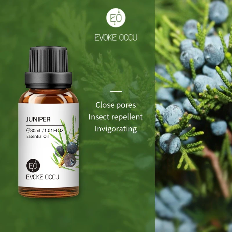 

EO 30ML 100ML Juniper 100% Pure Natural Essential Oils Humidifier Aromatherapy Body SPA Massage Bathing Pure Plant Extract