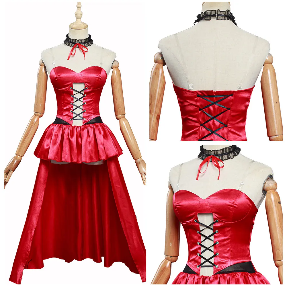 

Anime Date A Bullet Tokisaki Kurumi Cosplay Costume Women Girls Dress Outfits Halloween Carnival Costumes