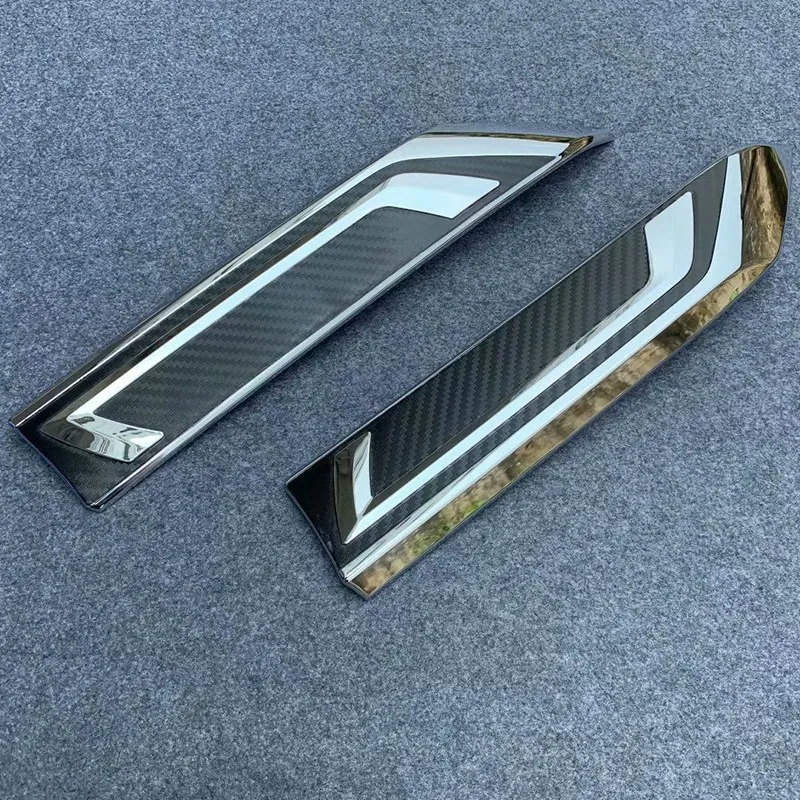 Передняя решетка отделка сетчатая крышка из углеродного волокна цвет для RAV4 RAV 4