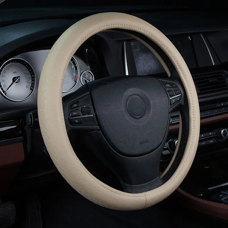 Чехол для руля из натуральной кожи Mitsubishi Lancer 10 9 X Evo Montero Sport Outlander 3 Xl|car steering wheel