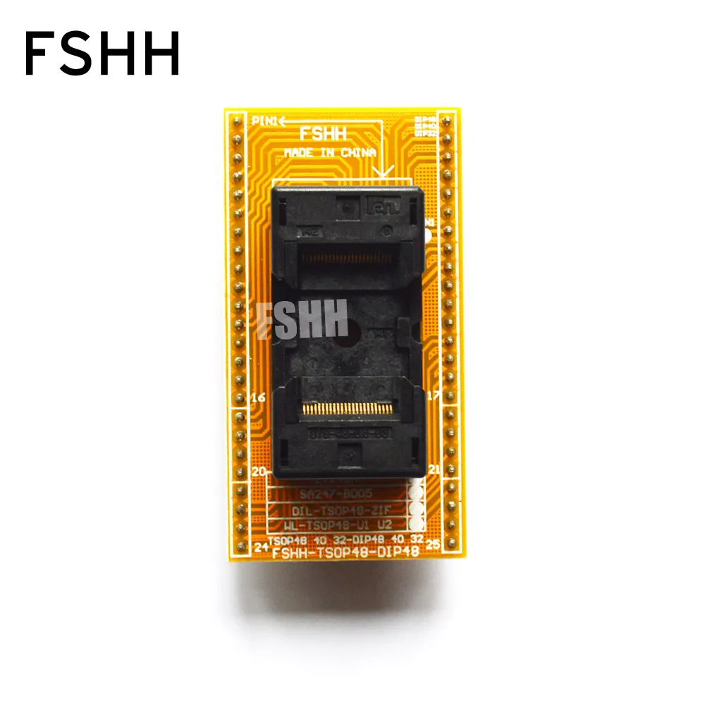 Новый SA247 B005 TSOP48 DIP48 (OTS 48 0.5 01/02/03) адаптер IC тестовый Socke TSOP48|socket test|socket icsocket adapter |