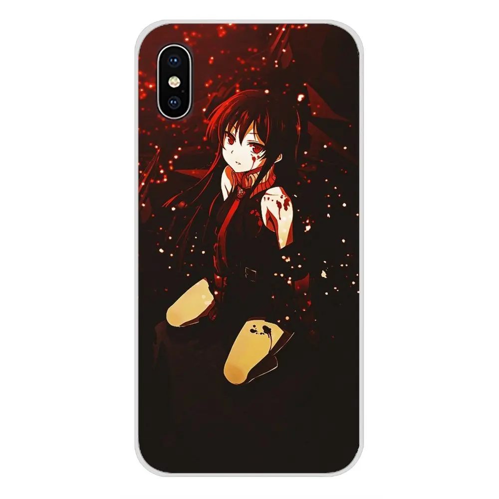 Аниме Akame Ga Kill для Samsung Galaxy S2 S3 S4 S5 Mini S6 S7 Edge S8 S9 S10E Lite Plus Аксессуары чехлы телефонов |