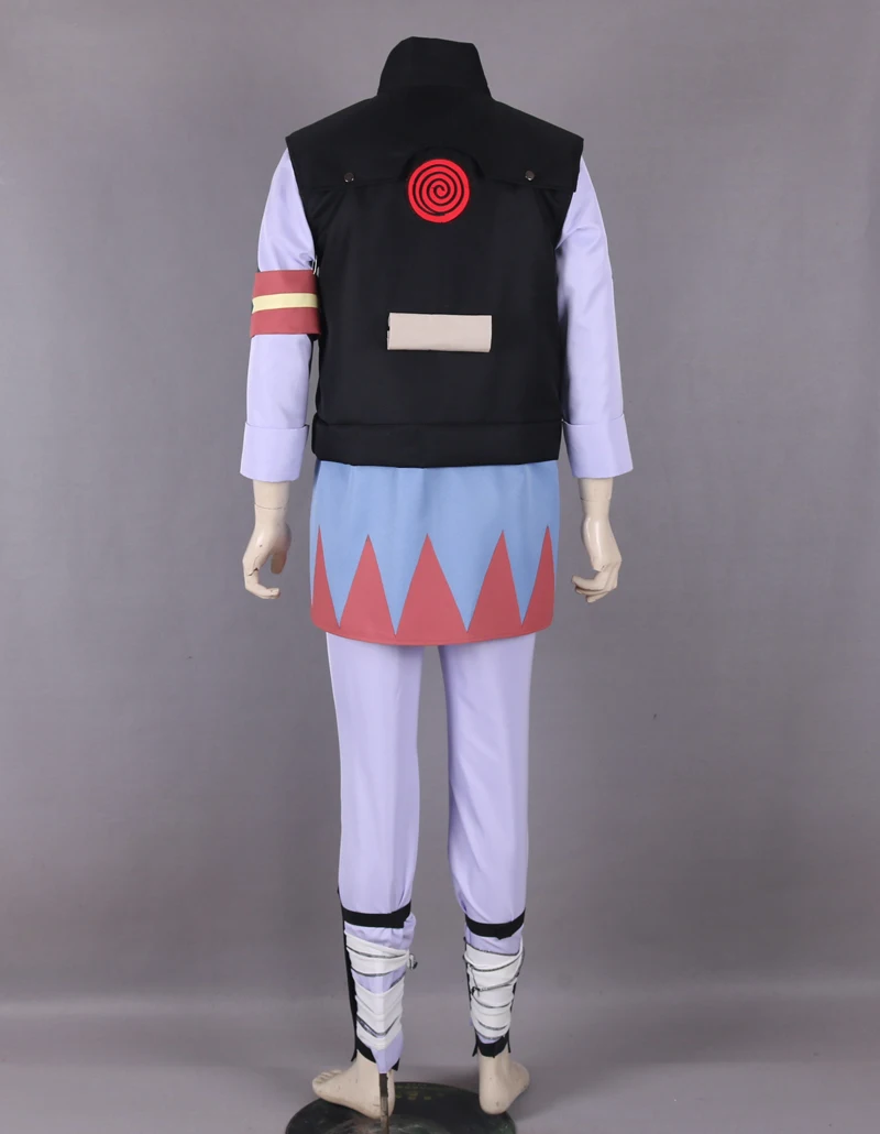 Шипудэн джирая ниндзя свитки Учиха Саске Коноха костюм для косплея |