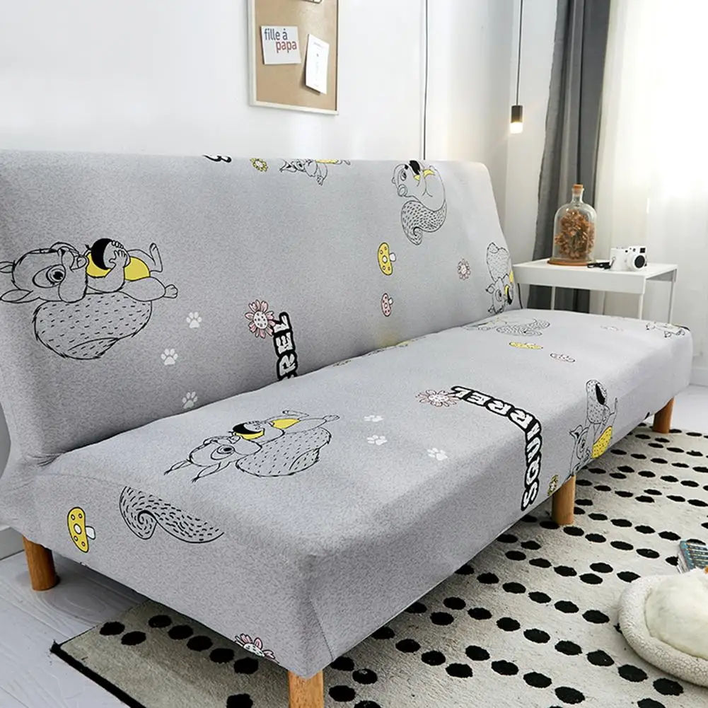 Universal Stretch Sofa Cover All-inclusive Fabric Cushion Non-slip Bed Slipcover | Дом и сад