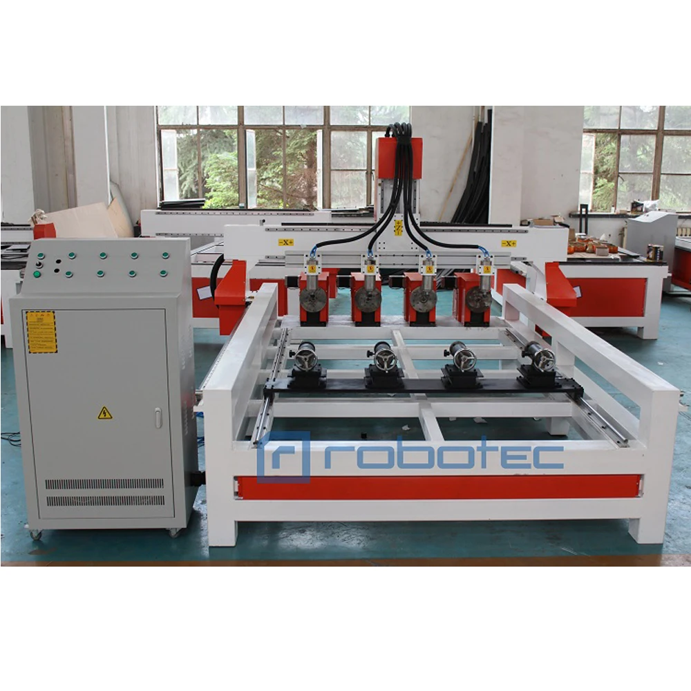 Простая в эксплуатации самый профессиональный 4-шпиндель Токарный