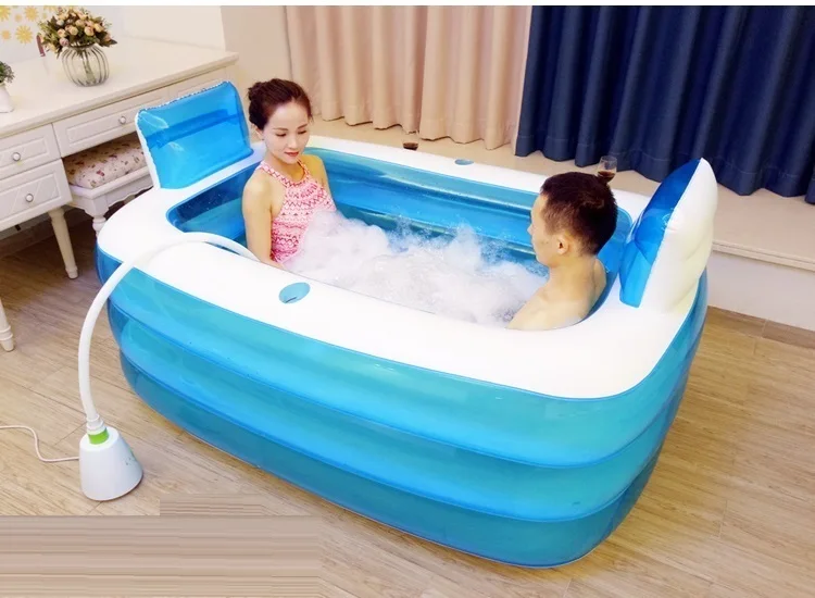 Горячая нога Shampooer Piscina Adulto плавательный бассейн Banheira Inflavel сауна ванна для взрослых надувная Ванна