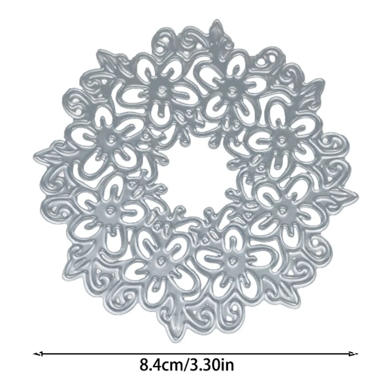 Кружевные пустотелые круглые металлические штампы трафареты для сделай сам