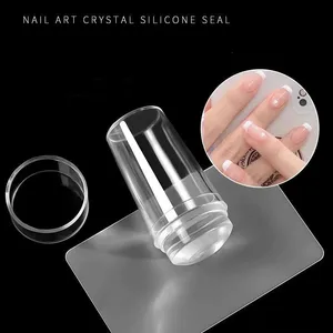 Силиконовый стемпер для ногтей, 1 шт., легкий Design-3Styles для французских ногтей сделай сам с штамп для дизайна ногтей, набор стемперов для ногтей 33, 54 см