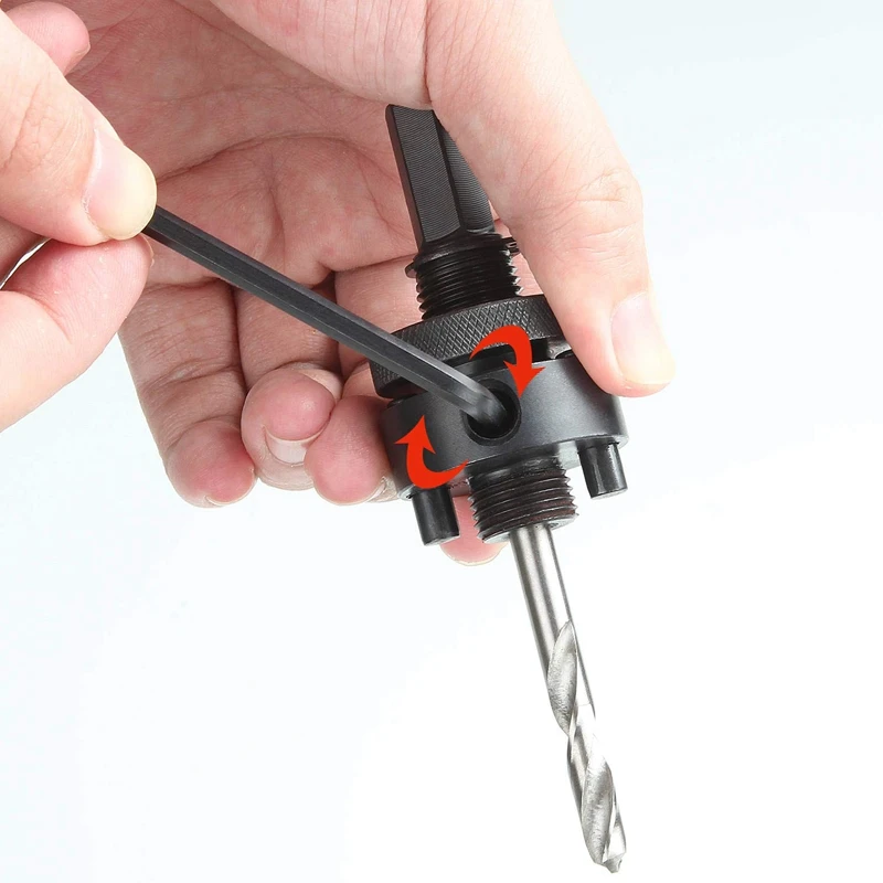 Лучший 7/16 дюймовый шестигранный хвостовик отверстие пилы Арбор подходит для 1 1/4