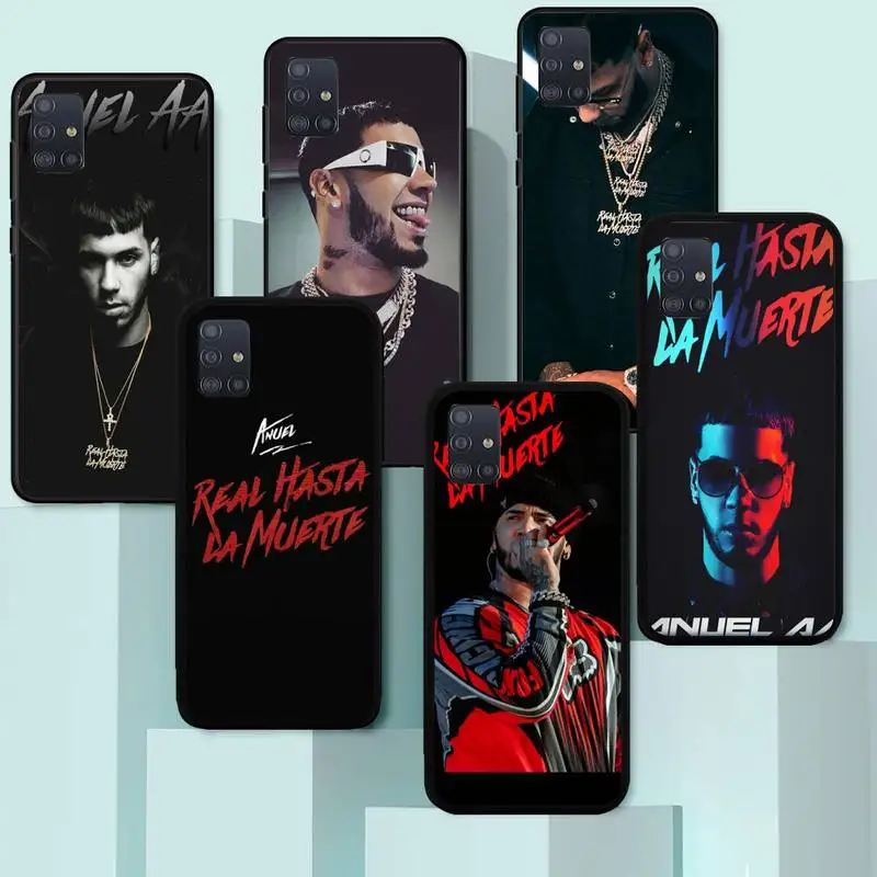 

Rapper Anuel AA Real Hasta La Muerte Phone Case For Huawei Y7 Y9 Y6 Y5 Y8 8S 8P Nova 7 6 5 4 3 Pro 2018 2019 4G SE Fundas Cover