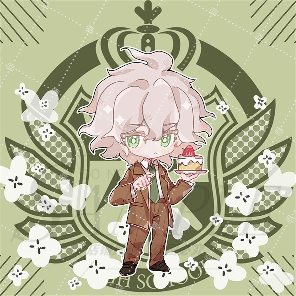 Danganronpa Hinata Hajime Nagito Komaeda косплей брелок двусторонний акриловая подвеска