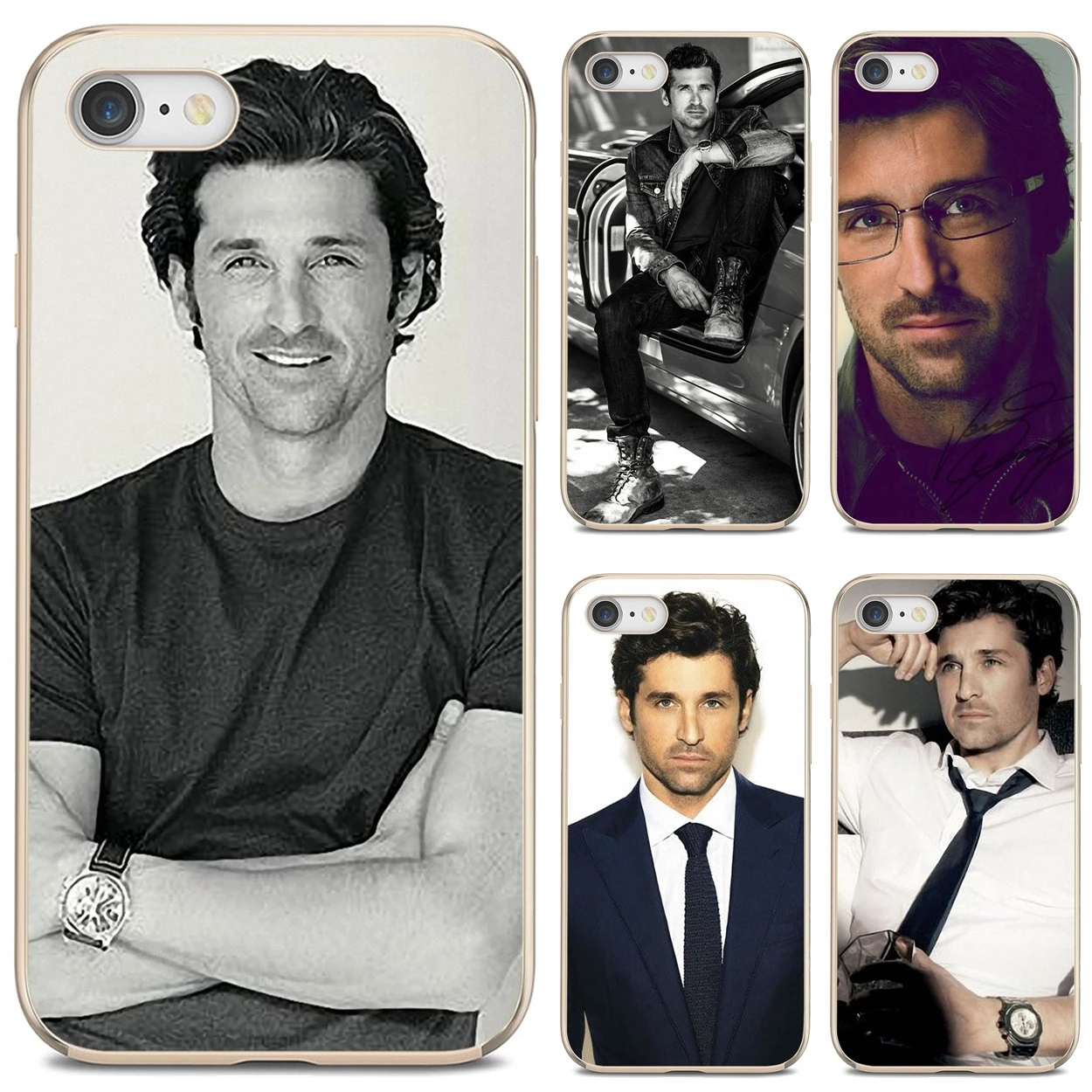 

For iPhone 10 11 12 13 Mini Pro 4S 5S SE 5C 6 6S 7 8 X XR XS Plus Max 2020 Silicone Phone Case Grey Anatomy McDreamy Black