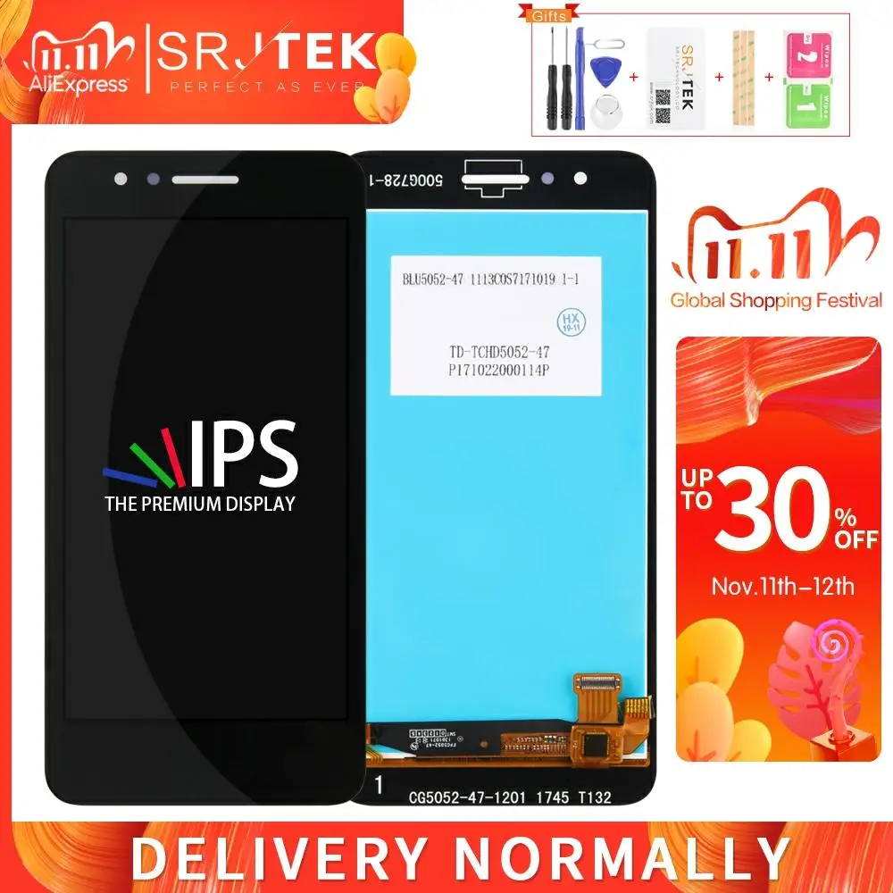 Для LG K9 2018 LCD для LMX210MA Aristo LTE дисплей сенсорный экран матрица дигитайзер