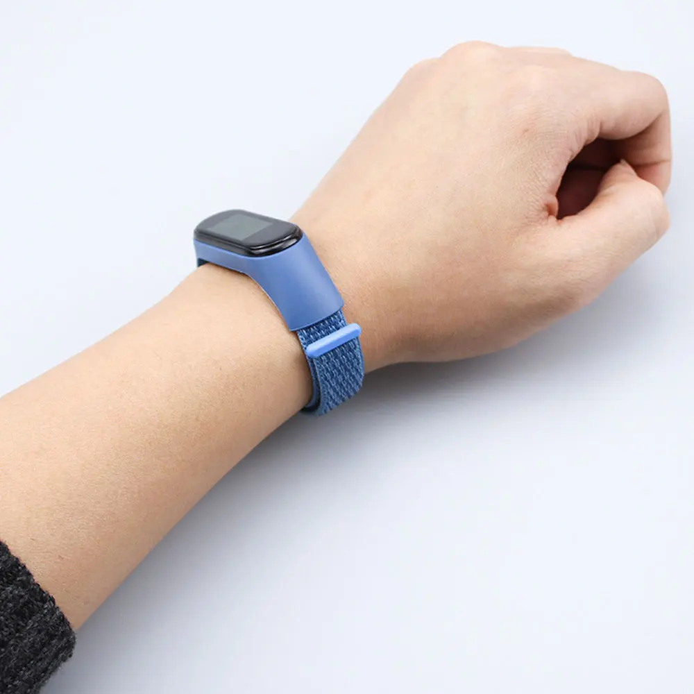 Nylon Watch Band Straps for Xiaomi Mi Band 7 6 5 4 3 Universal Sports Breathable Replacement Bracelet for Miband Accessories