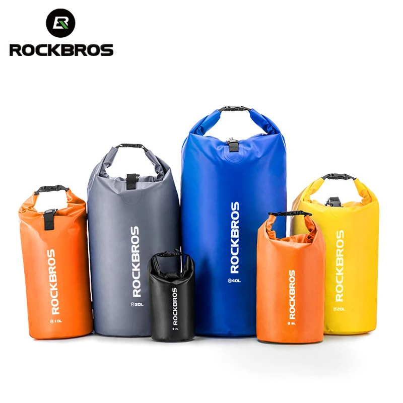 ROCKBROS 40L спортивная сумка для плавания водостойкий рюкзак из ПВХ сумки Для женщин